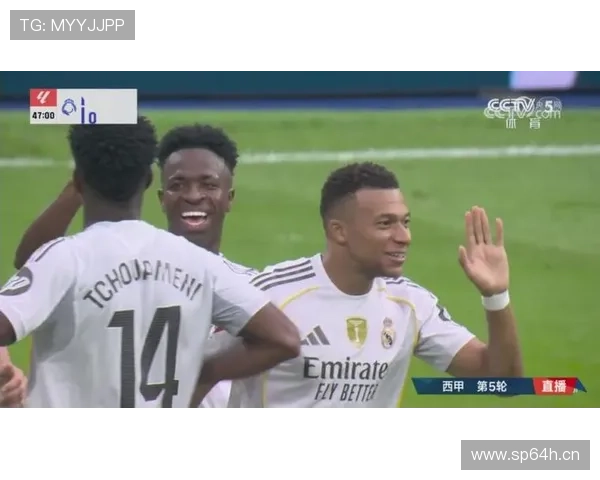 姆巴佩助攻维尼修斯破门，后者打入本赛季首个运动战进球